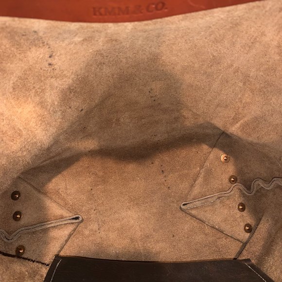 KMM & Co Classic Tote in Olive Kodiak - Picture 15 of 16